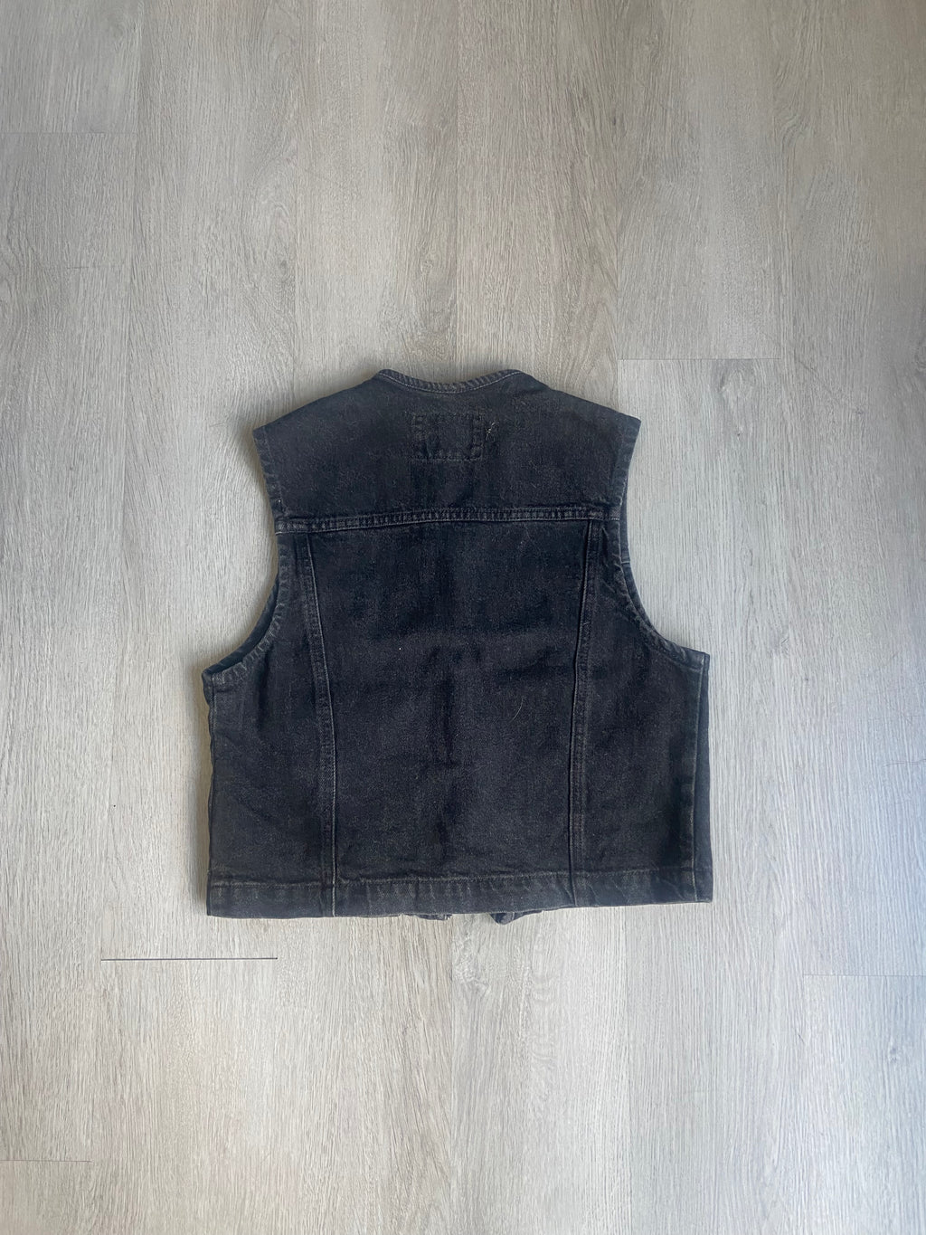 Vintage Women’s Levi’s Black Denim Vest