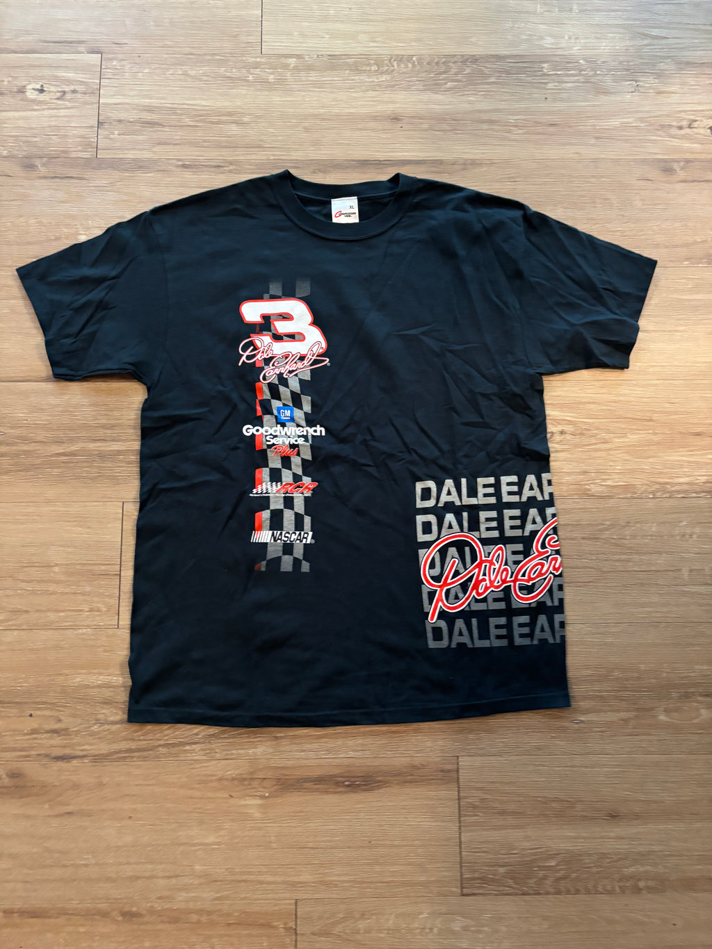 Vintage Dale Earnhardt #3 Goodwrench Service and NASCAR Tee