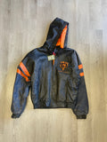 Vintage Pro Player Chicago Bears Leather Zip Up Jacket