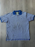 Vintage Polo Ralph Lauren Blue and White Striped Polo