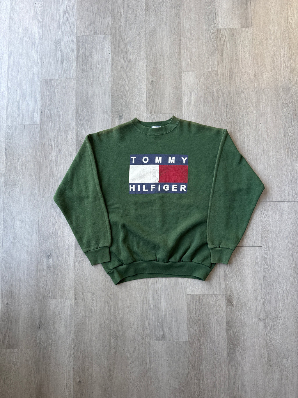 Vintage 90s Tommy Hilfiger Logo Sweatshirt