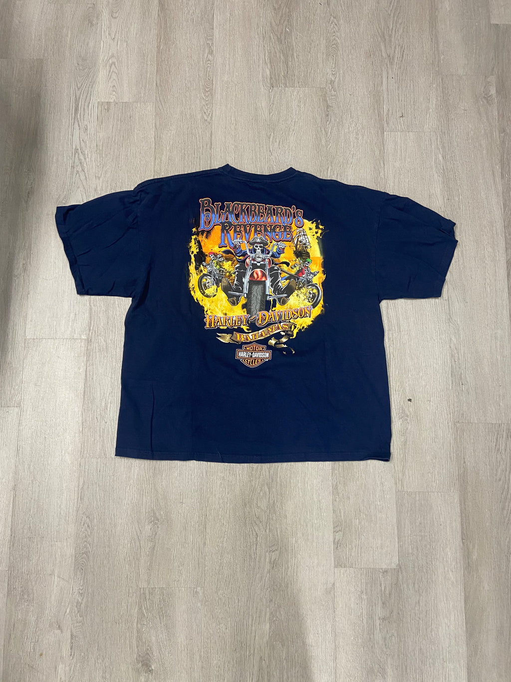 Vintage Blackbeard’s Revenge Harley-Davidson Bahamas Tee