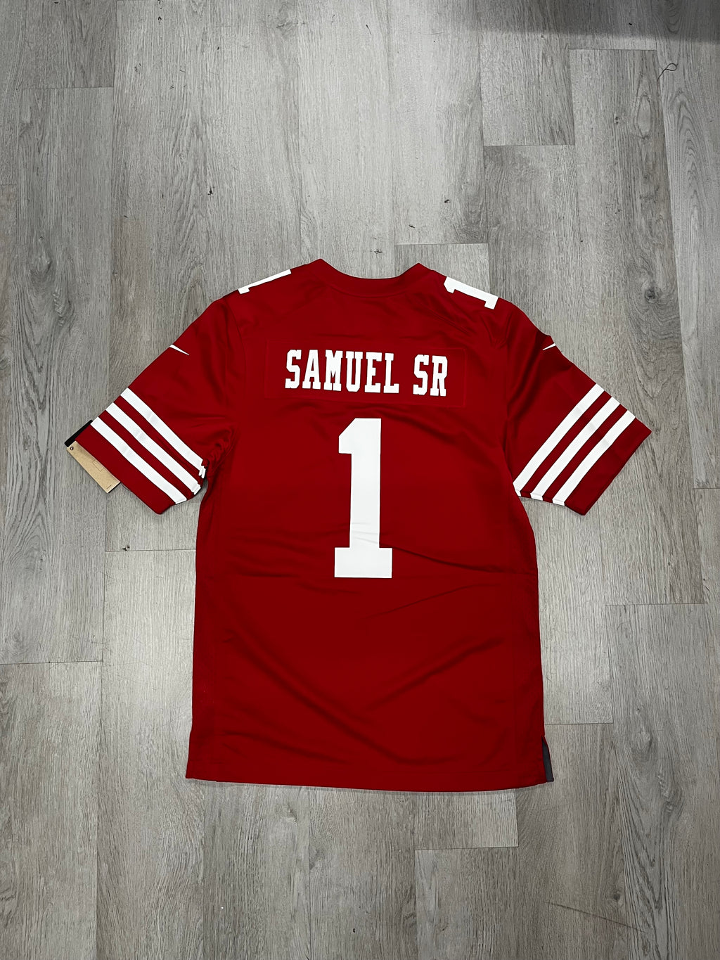 Nike Scarlet NFL San Francisco 49ers Deebo Samuel Sr. Game Jersey