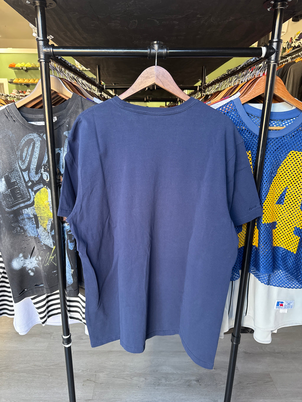Mitchell & Ness College Vault Georgetown Hoya All Over Print Tee