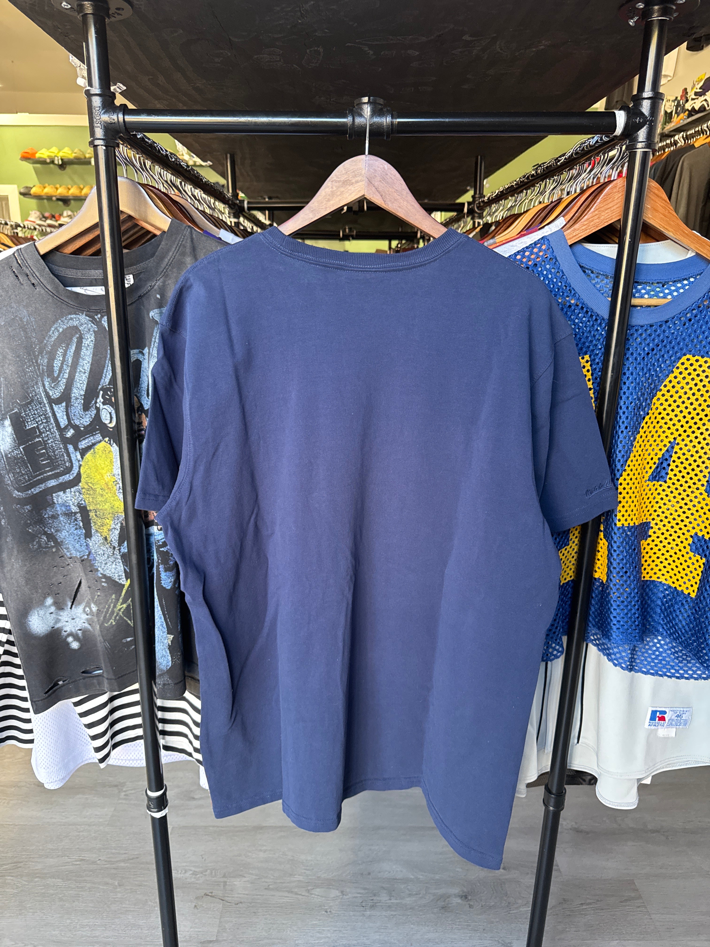 Mitchell & Ness College Vault Georgetown Hoya All Over Print Tee