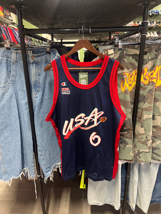 Anfernee “Penny” Hardaway Champion USA Olympic Jersey