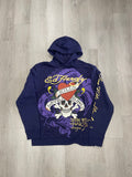 Purple Ed Hardy Love Kills Slowly Hoodie