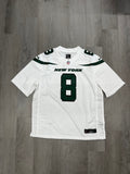 Nike New York Jets #8 Aaron Rodgers White Jersey