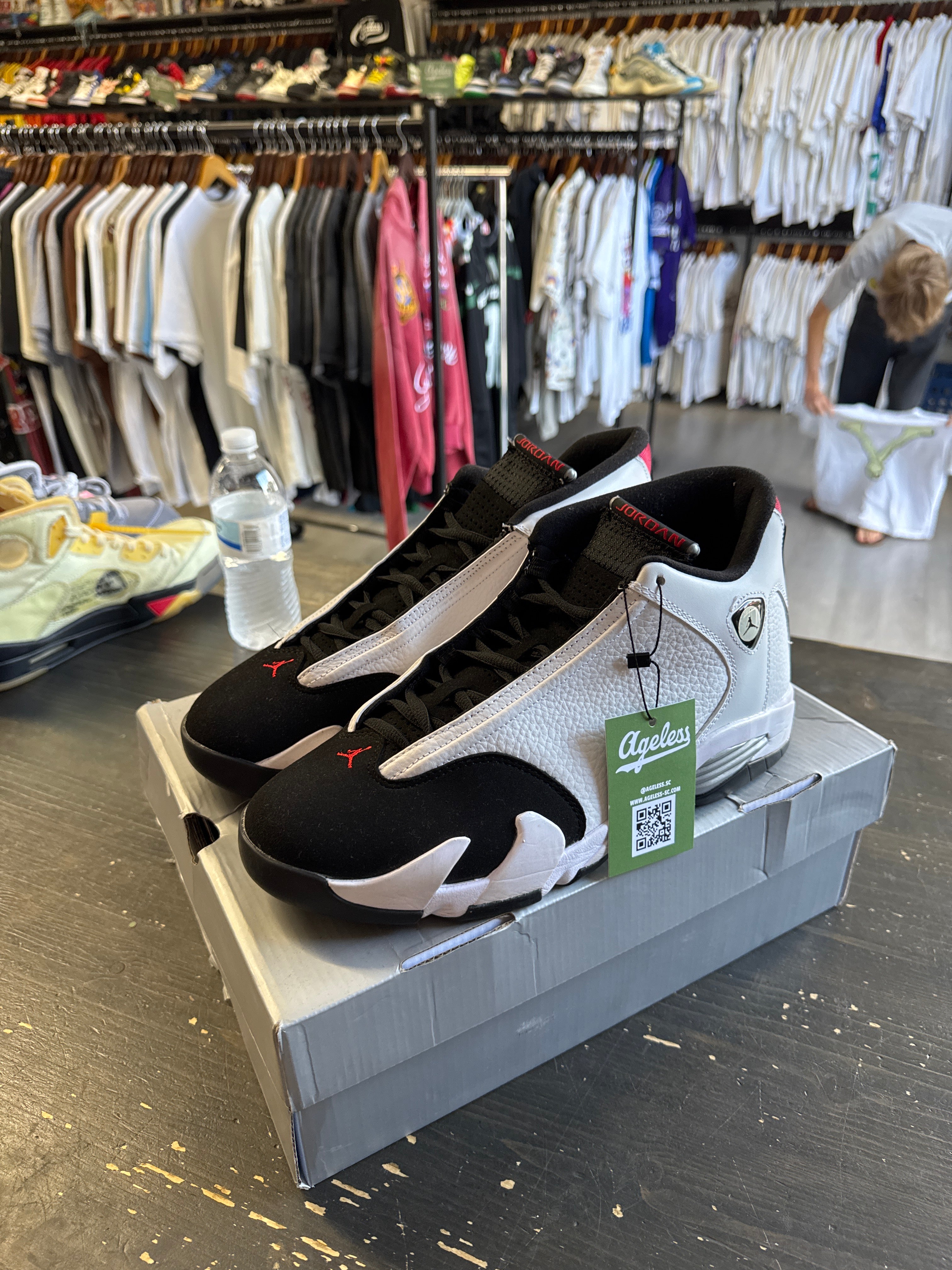 Pre-owned Jordan Retro 14 Black Toe (2024)