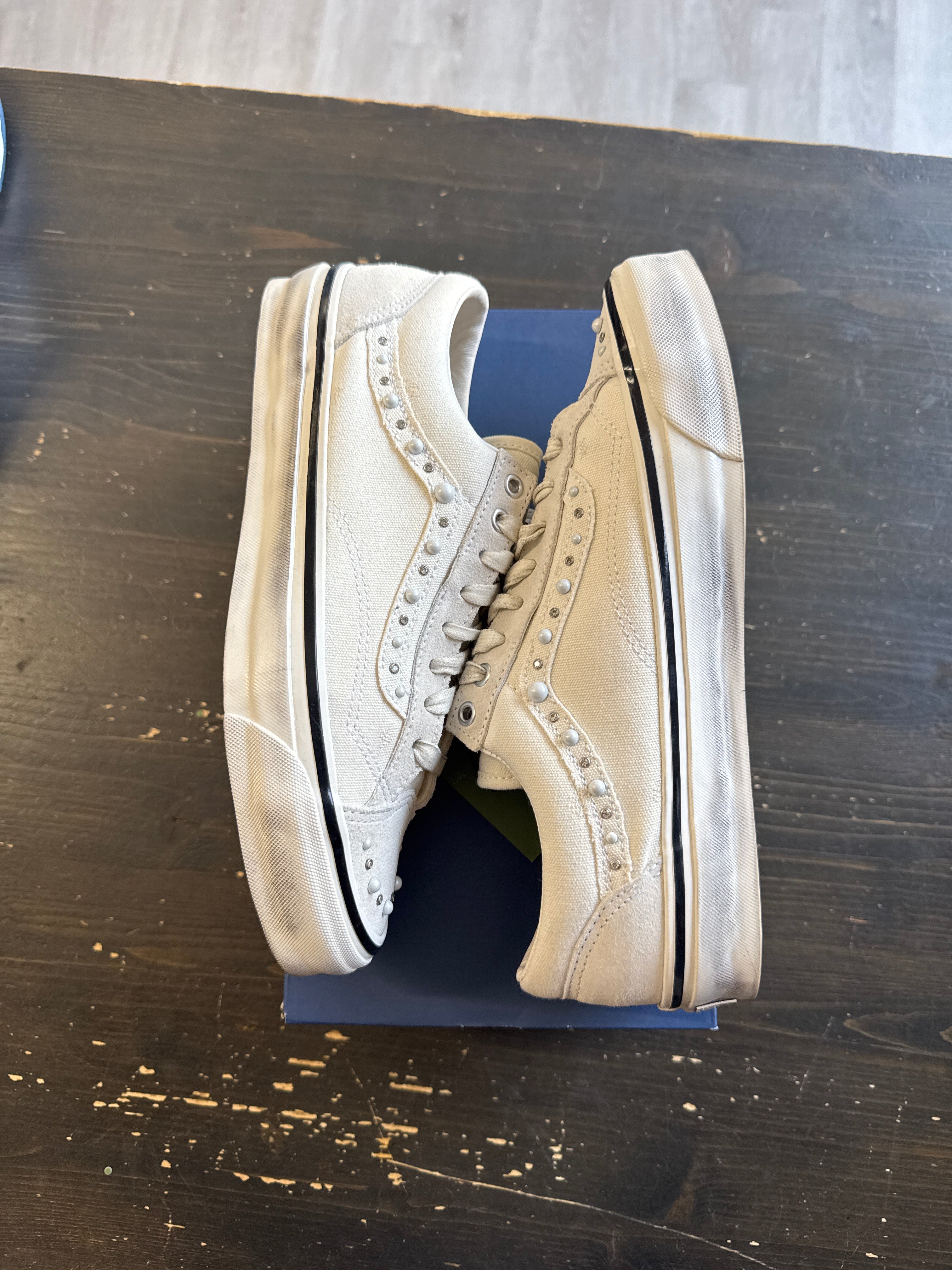 Pre-owned Vans OTW Old Skool 36 Pearlized Pack Marshmallow