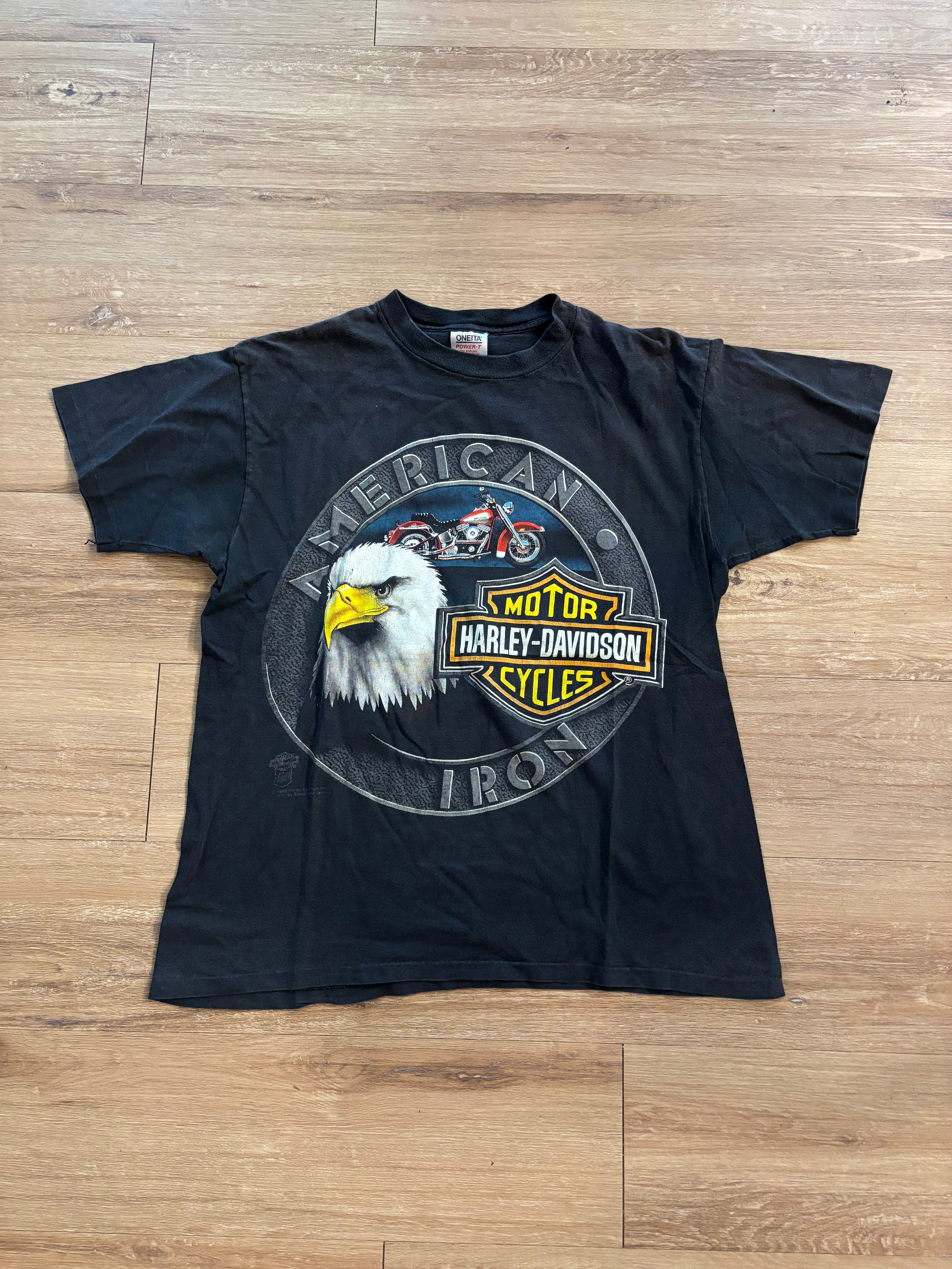 Vintage Harley Davidson American Iron Tee