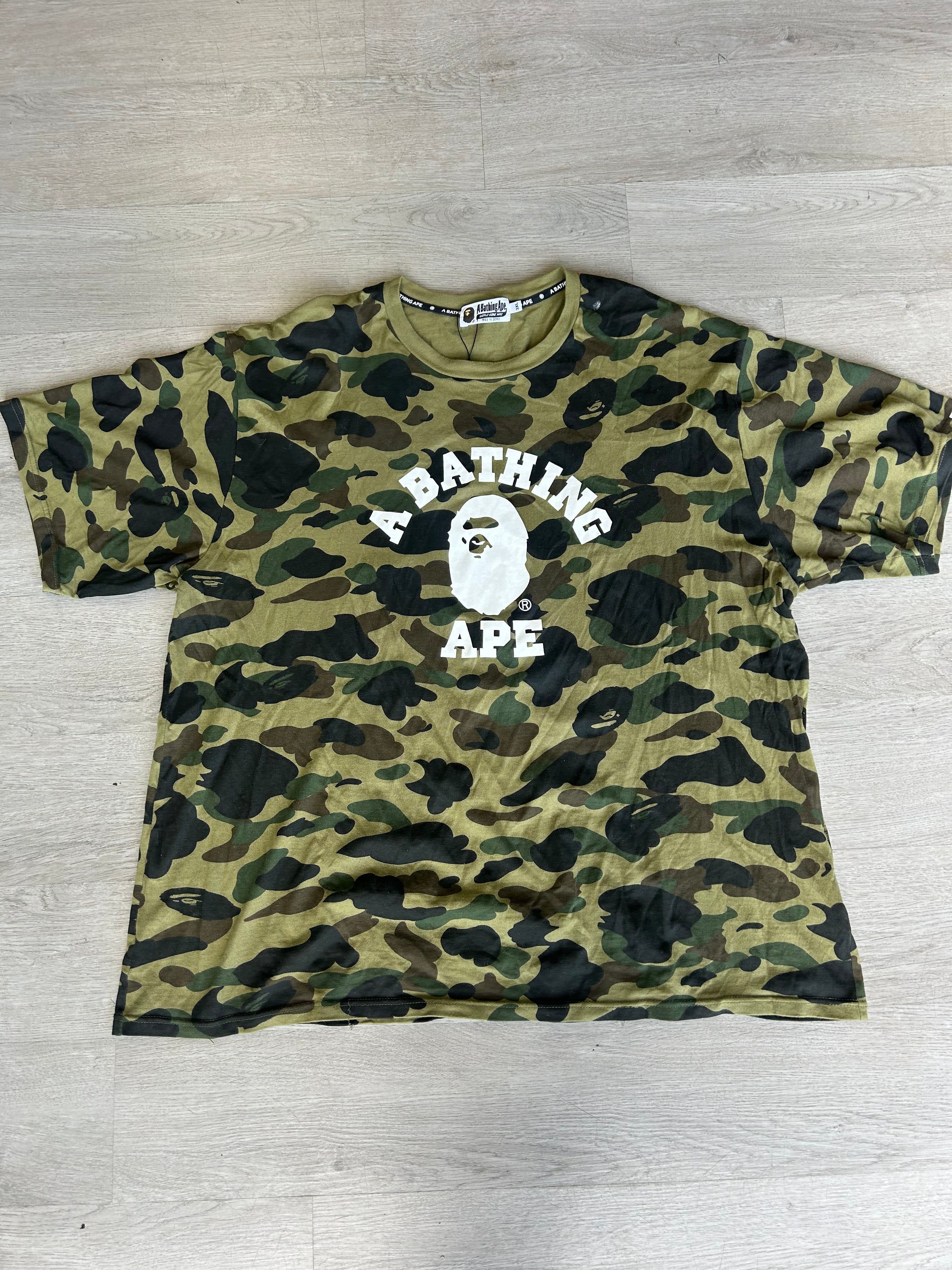 A Bathing Ape 1st Camo College Tee