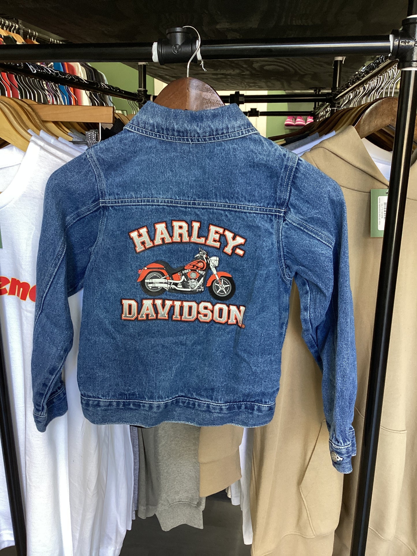 Youth Harley Davidson Denim Jacket