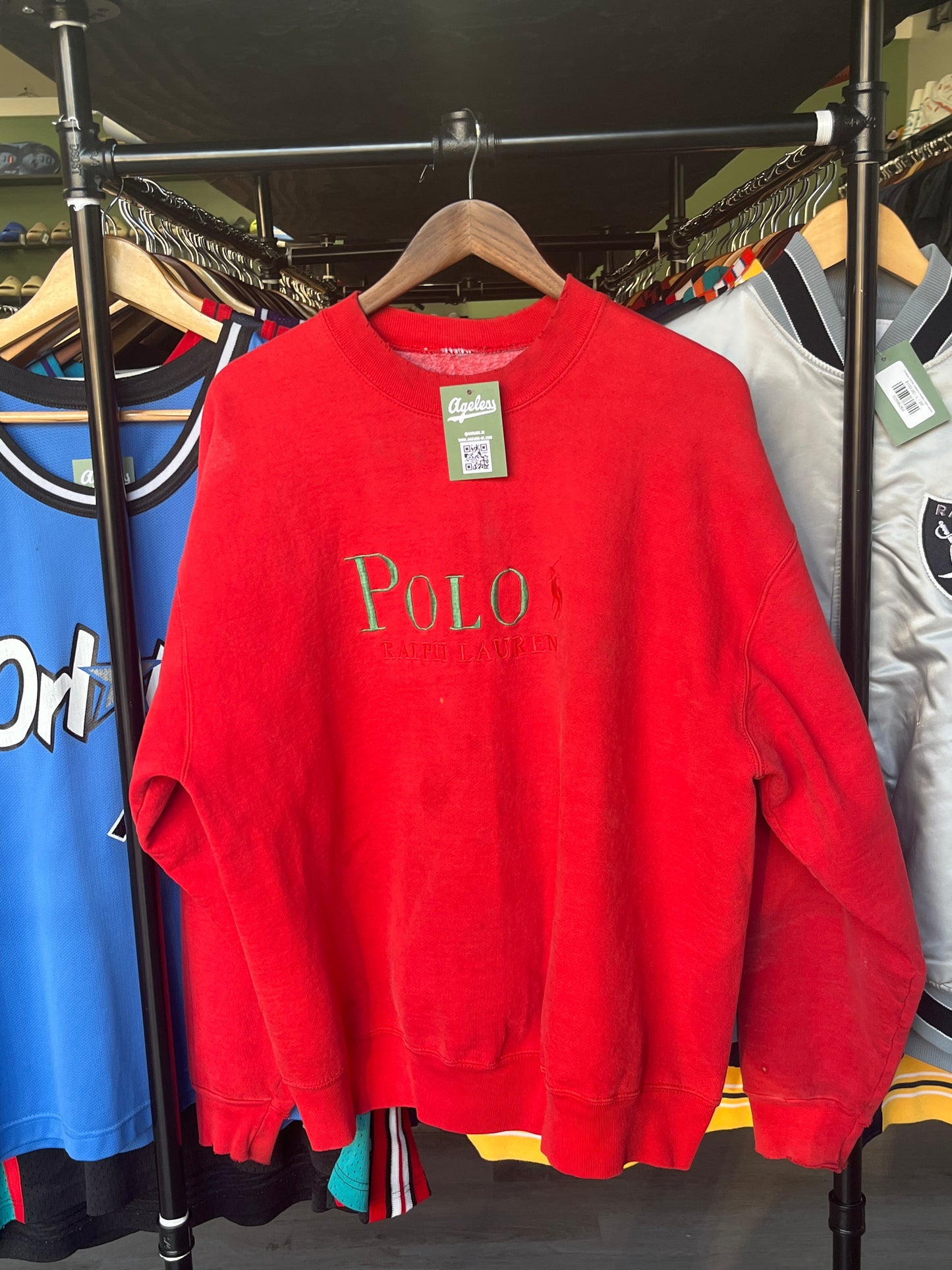 Vintage Polo Sweatshirt