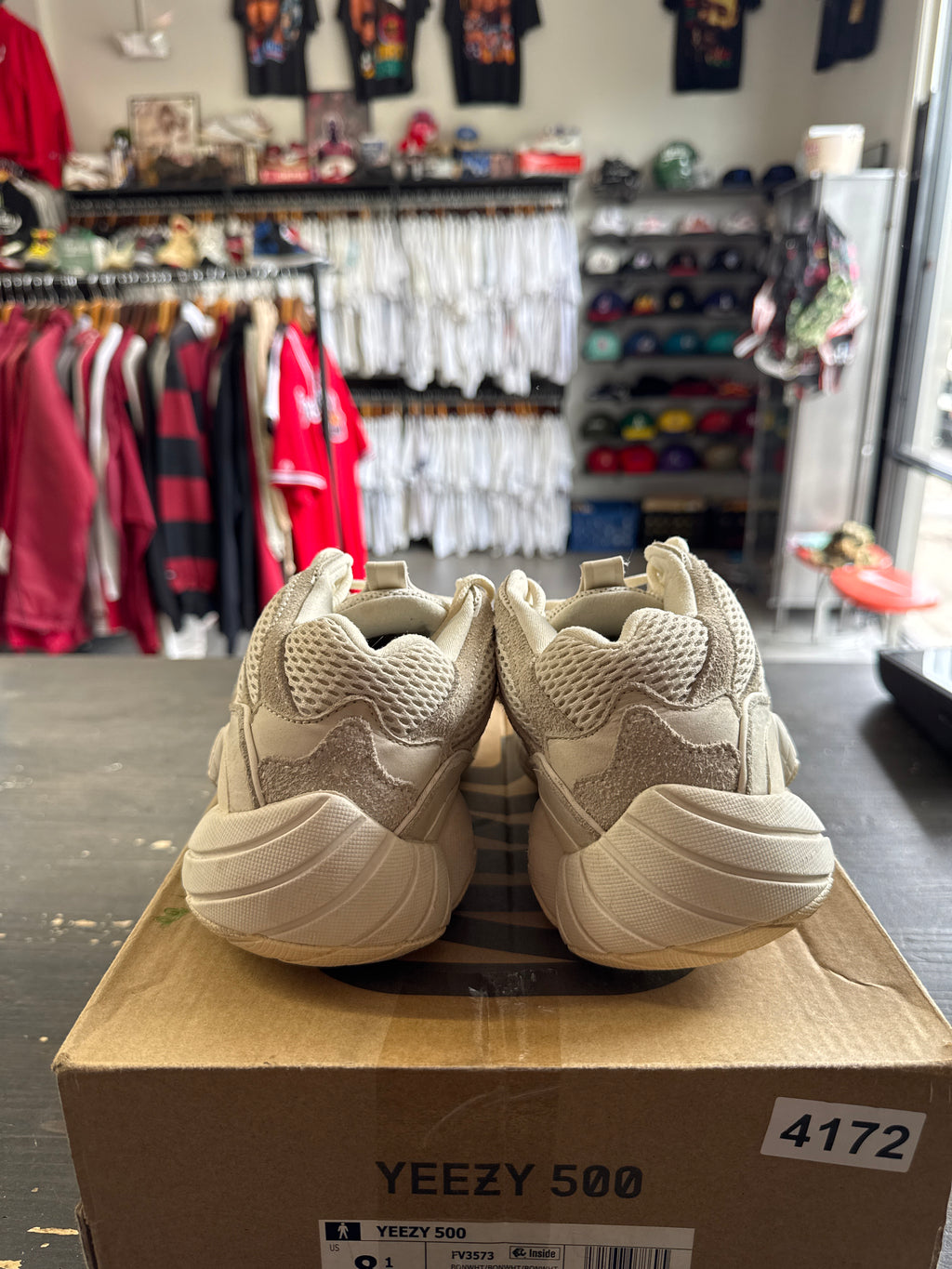 Pre-owned Adidas Yeezy 500 Bone White (2019)