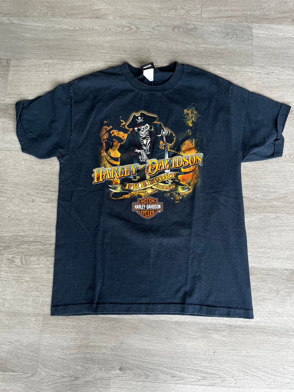 Vintage Harley Davidson Blackbeard's Revenge Tee