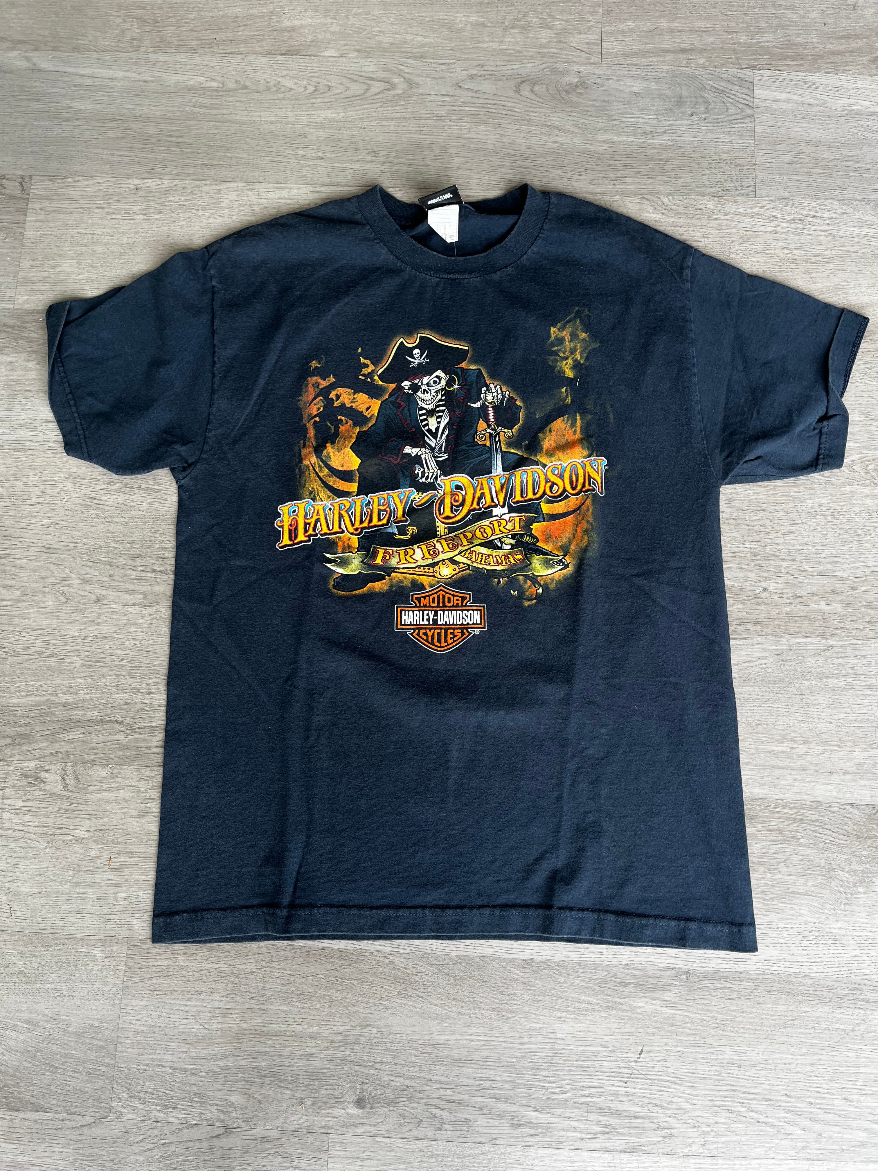 Vintage Harley Davidson Blackbeard's Revenge Tee