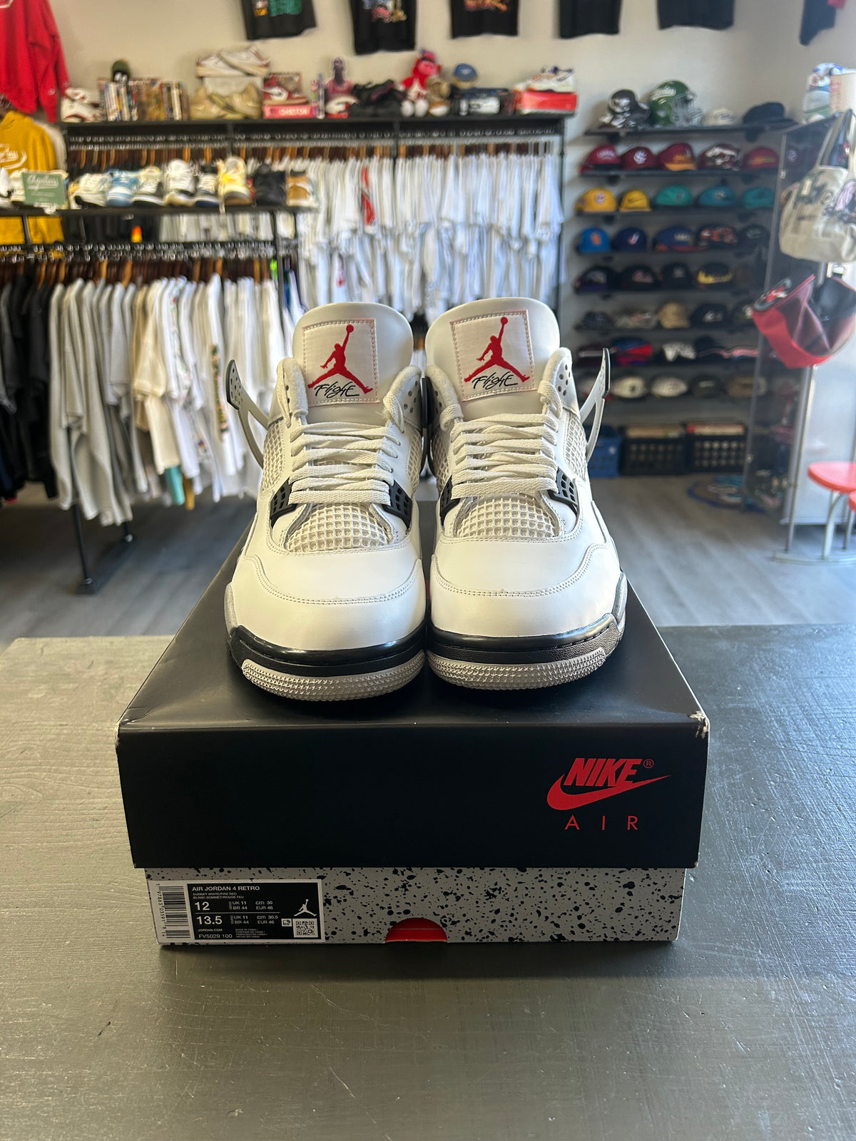 Pre-Owned Jordan 4 Retro White Cement (2025)