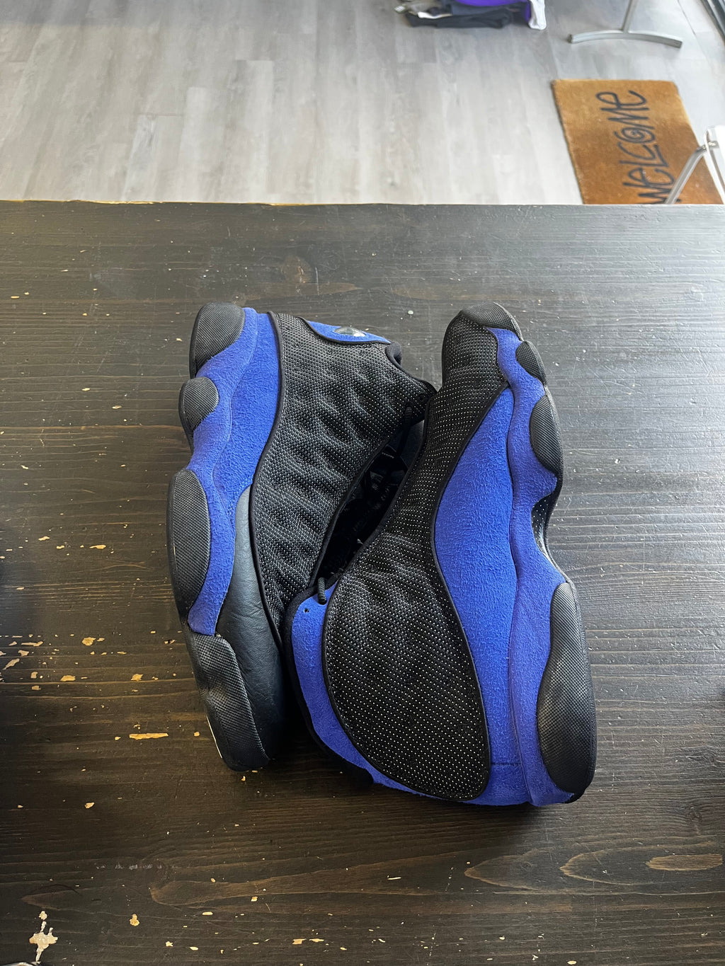 Pre-Owned Jordan 13 Retro Black Hyper Royal