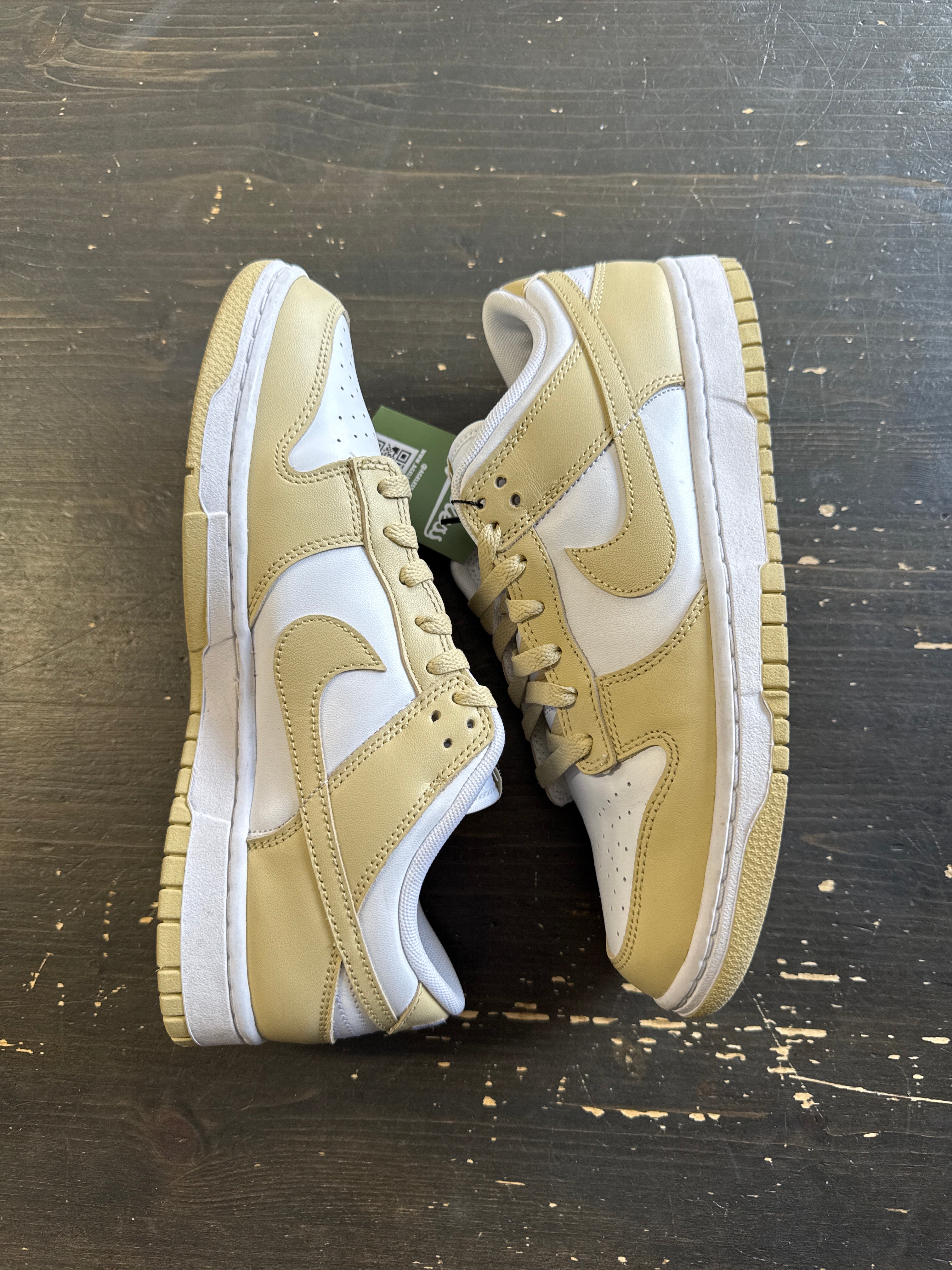 Pre-owned Nike Dunk Low Team Gold