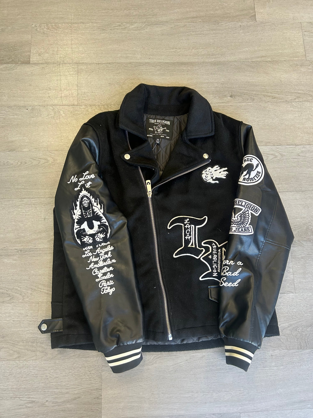 True Religion Varsity Jacket
