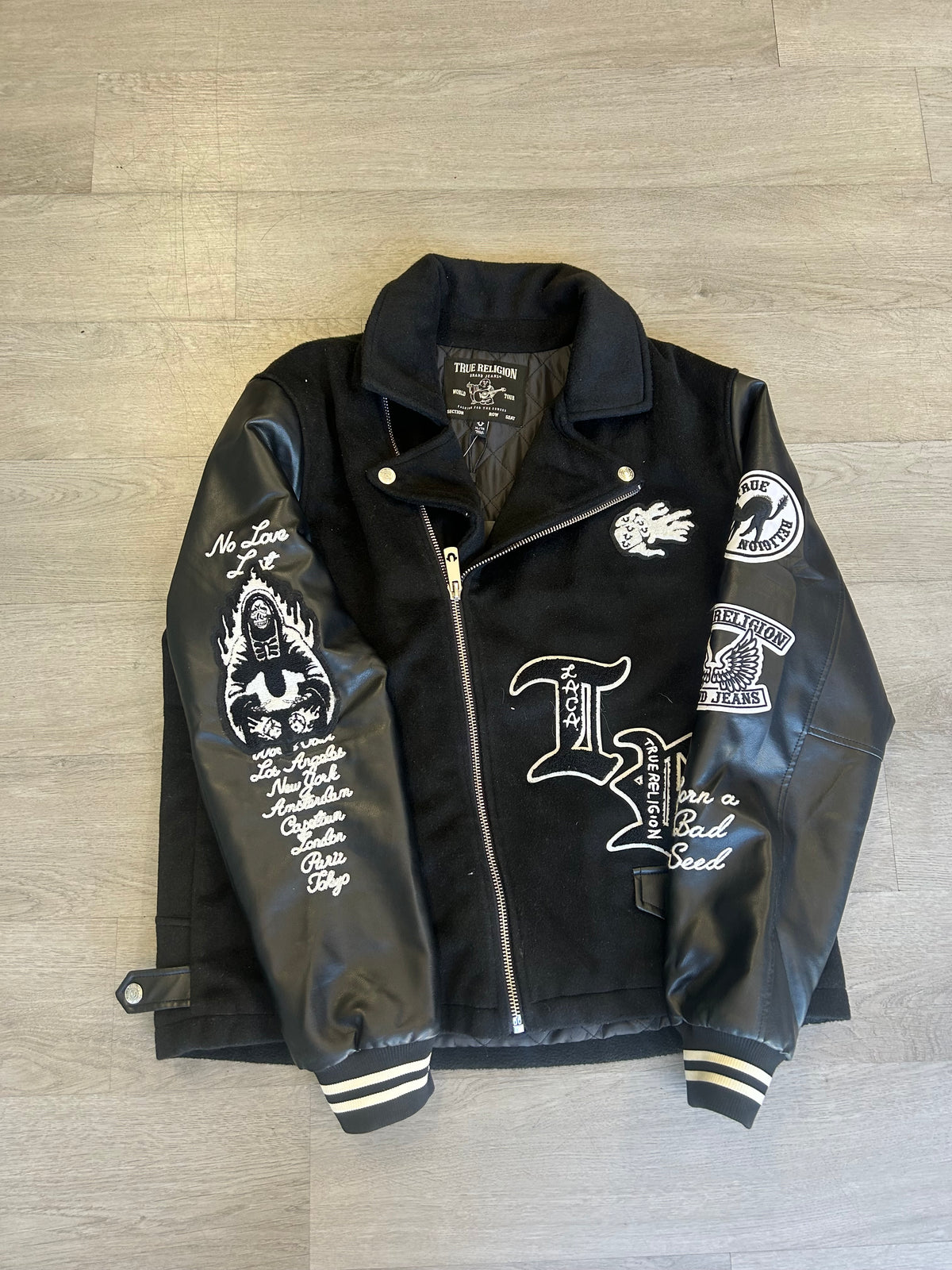 True Religion Varsity Jacket