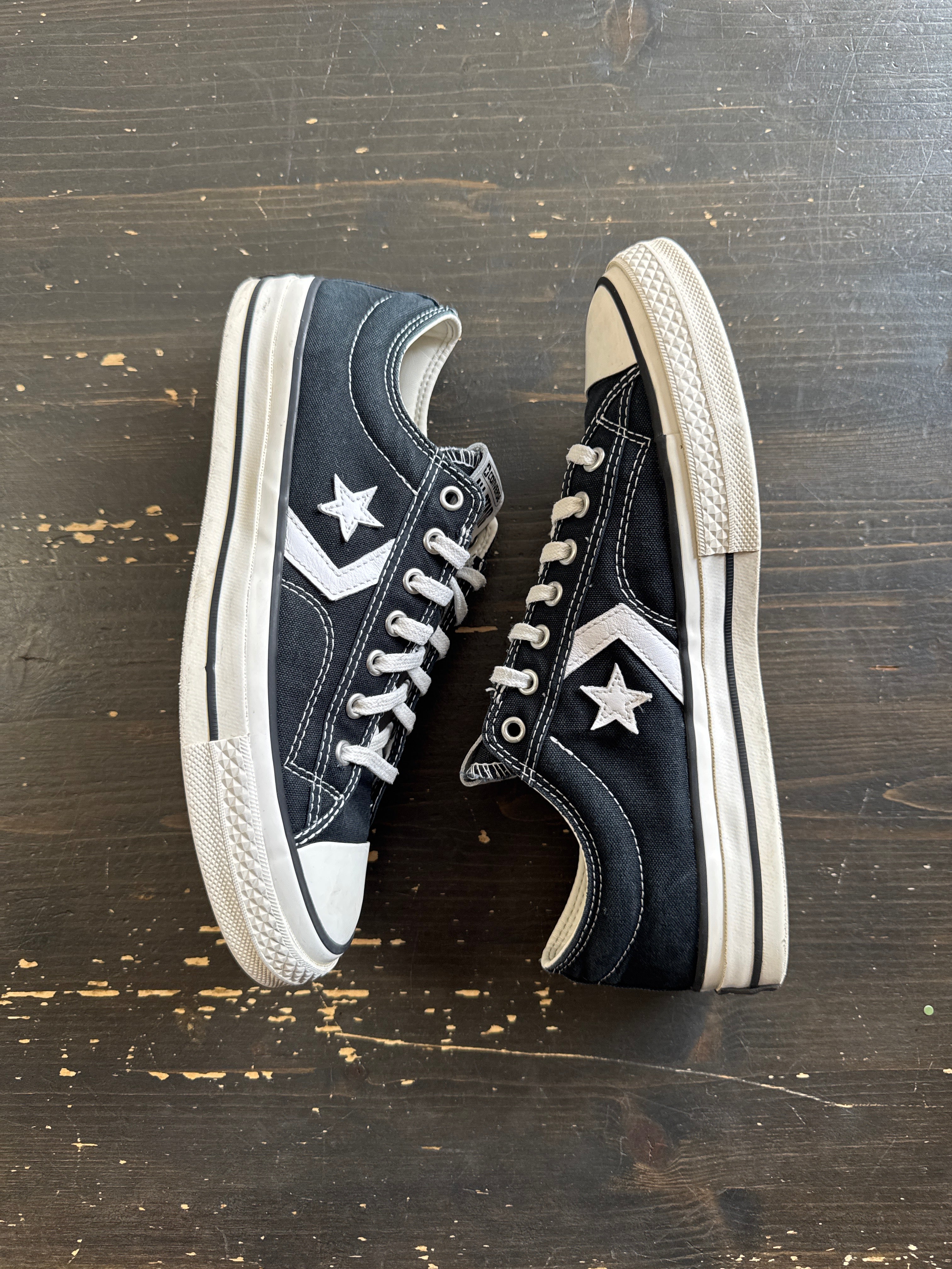 Pre-owned Converse Star Player 76 Low Black White