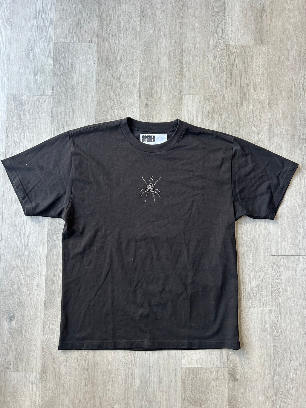 Sp5der "TM Rhinestone" Spider Logo Tee