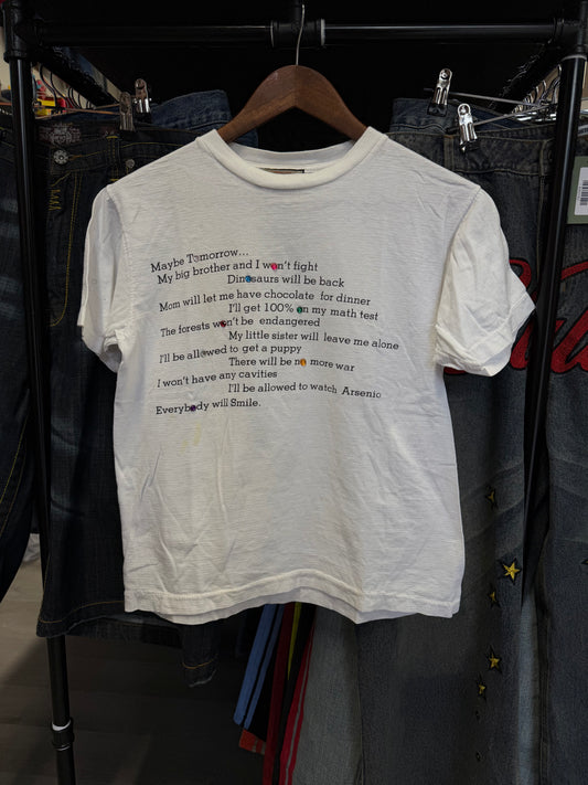 Vintage Maybe Tomorrow Tee