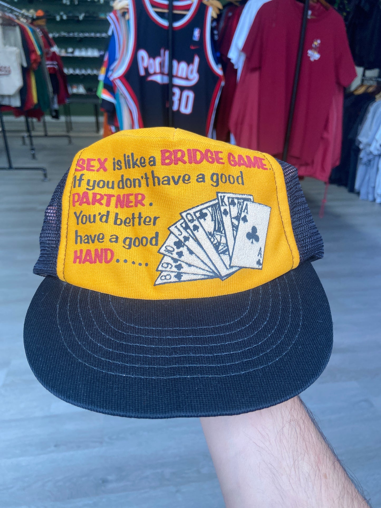 Vintage Funny Sex Trucker Hat