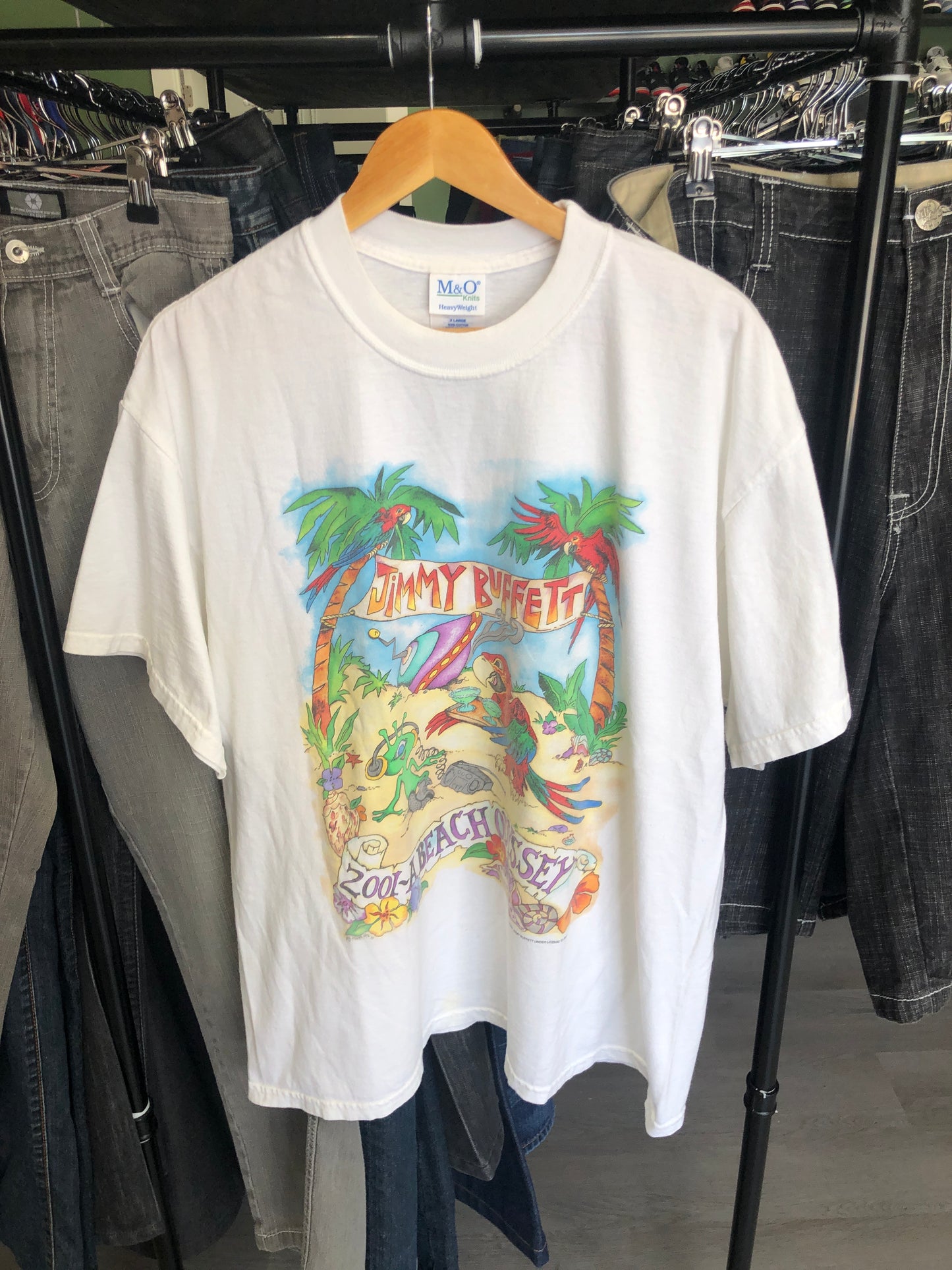 Vintage Jimmy Buffet 2001 Beach Odyssey Tee