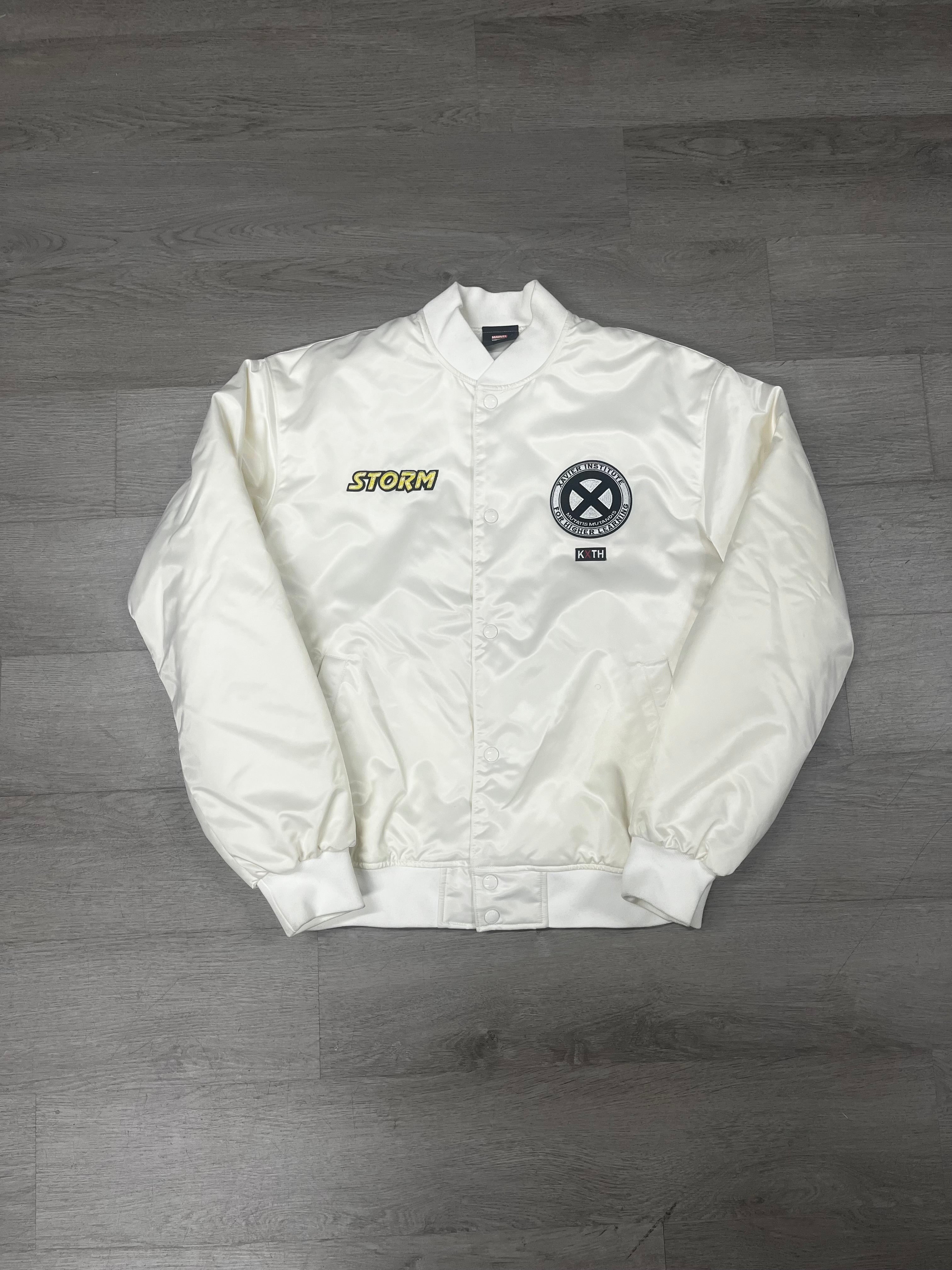 Brand New Kith X-Men Storm Satin Bomber Jacket