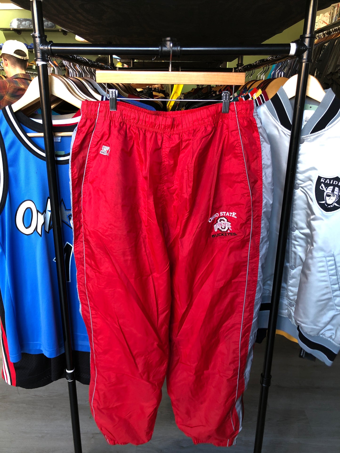 Vintage Starter Ohio State Track Pants