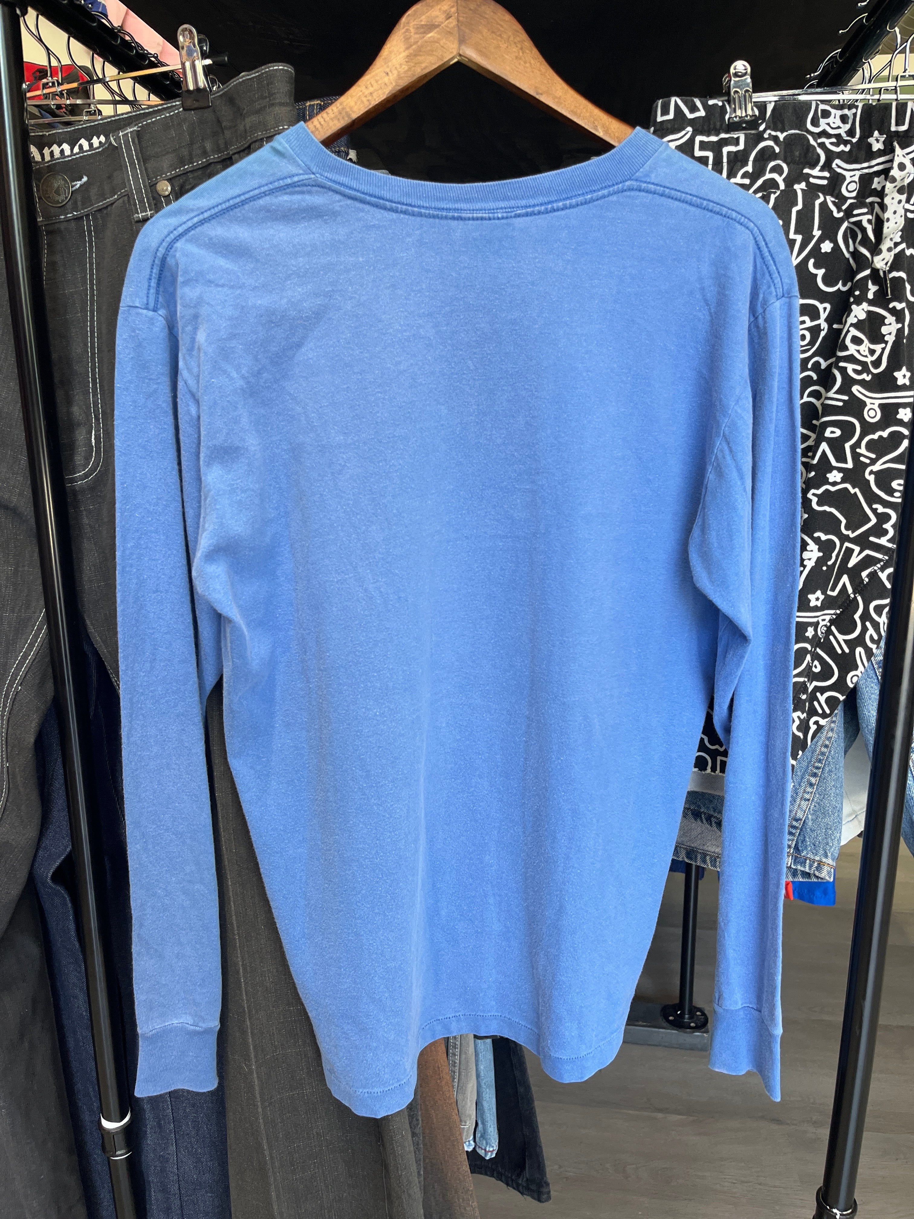 Vintage Nike Just Do It Blue Longsleeve Tee