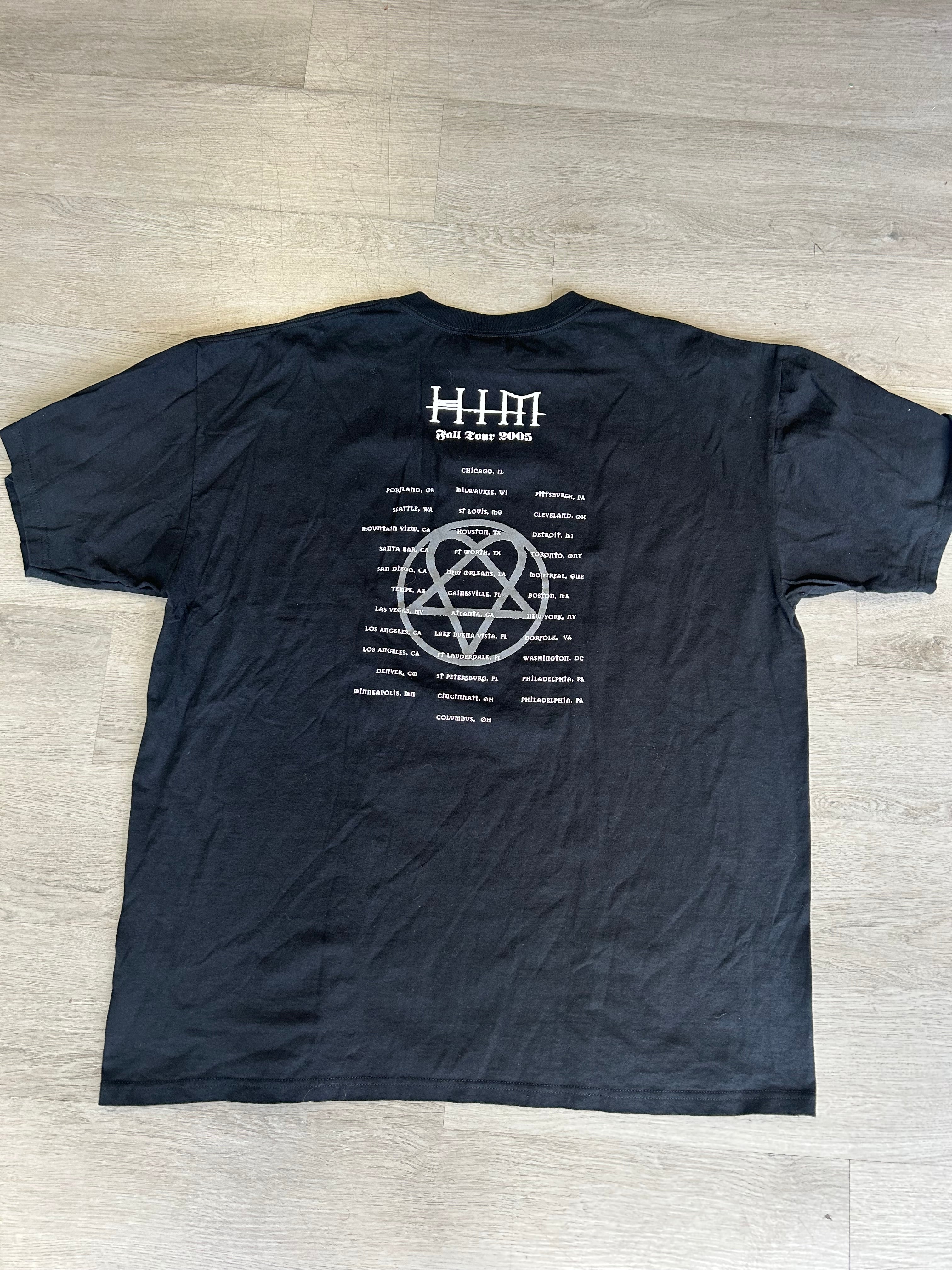 Vintage 2005 H.I.M Band Tee