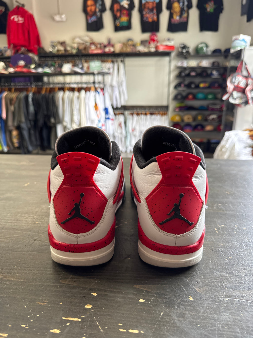 Pre-owned Jordan Retro 4 Red Cement