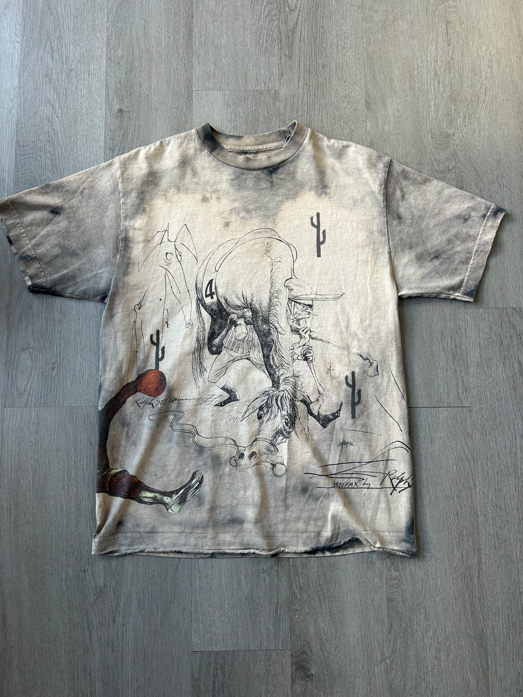 Cactus Jack by Travis Scott x Ralph Steadman Fear Tee