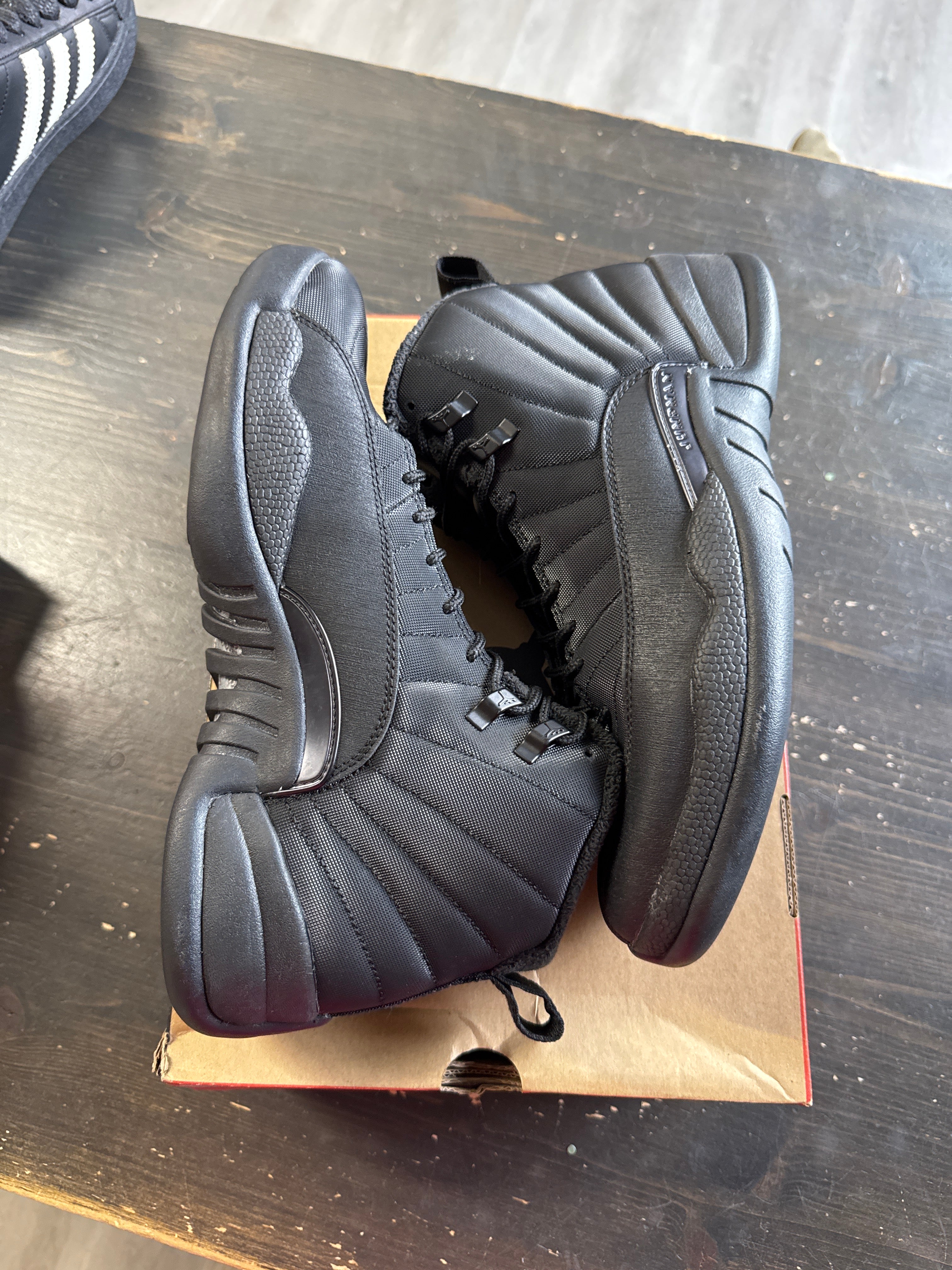 Pre-owned Jordan Retro 12 Winter Black
