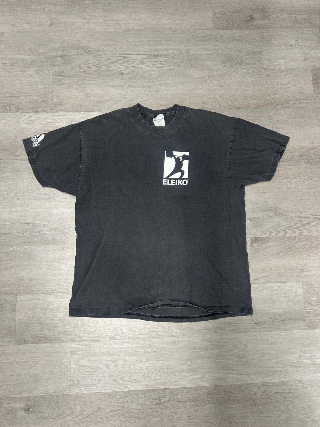 Vintage Eleiko Weights Adidas Weightlifting Tee
