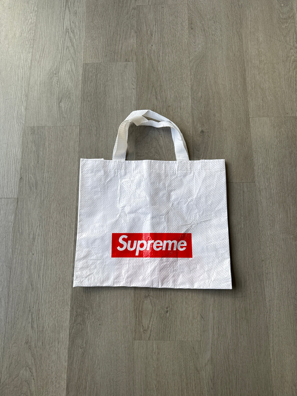 Supreme Woven Box Logo Reusable Shopping Tote Bag