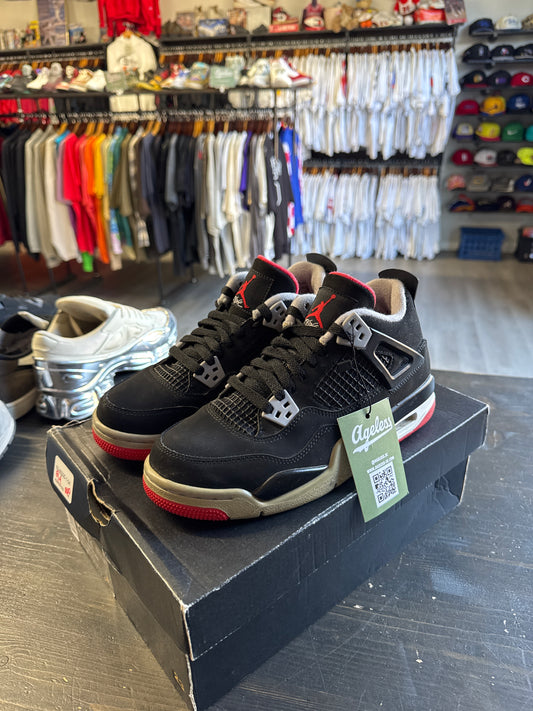 Pre-owned Jordan Retro 4 Bred