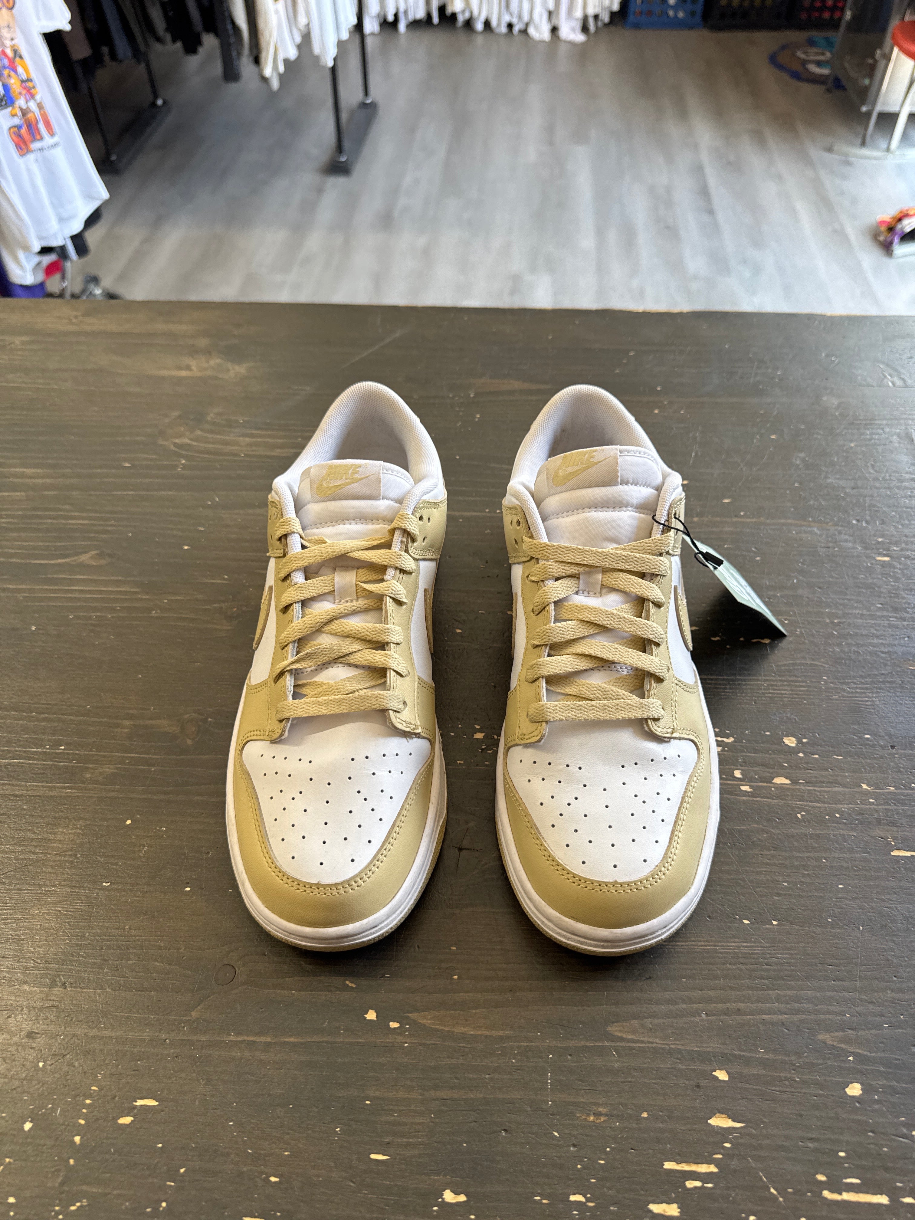 Pre-owned Nike Dunk Low Team Gold