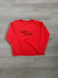 Bootleg Harley Davidson Red Sweatshirt