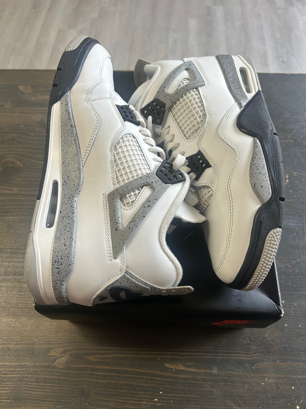 Pre-Owned Air Jordan 4 Retro White Cement