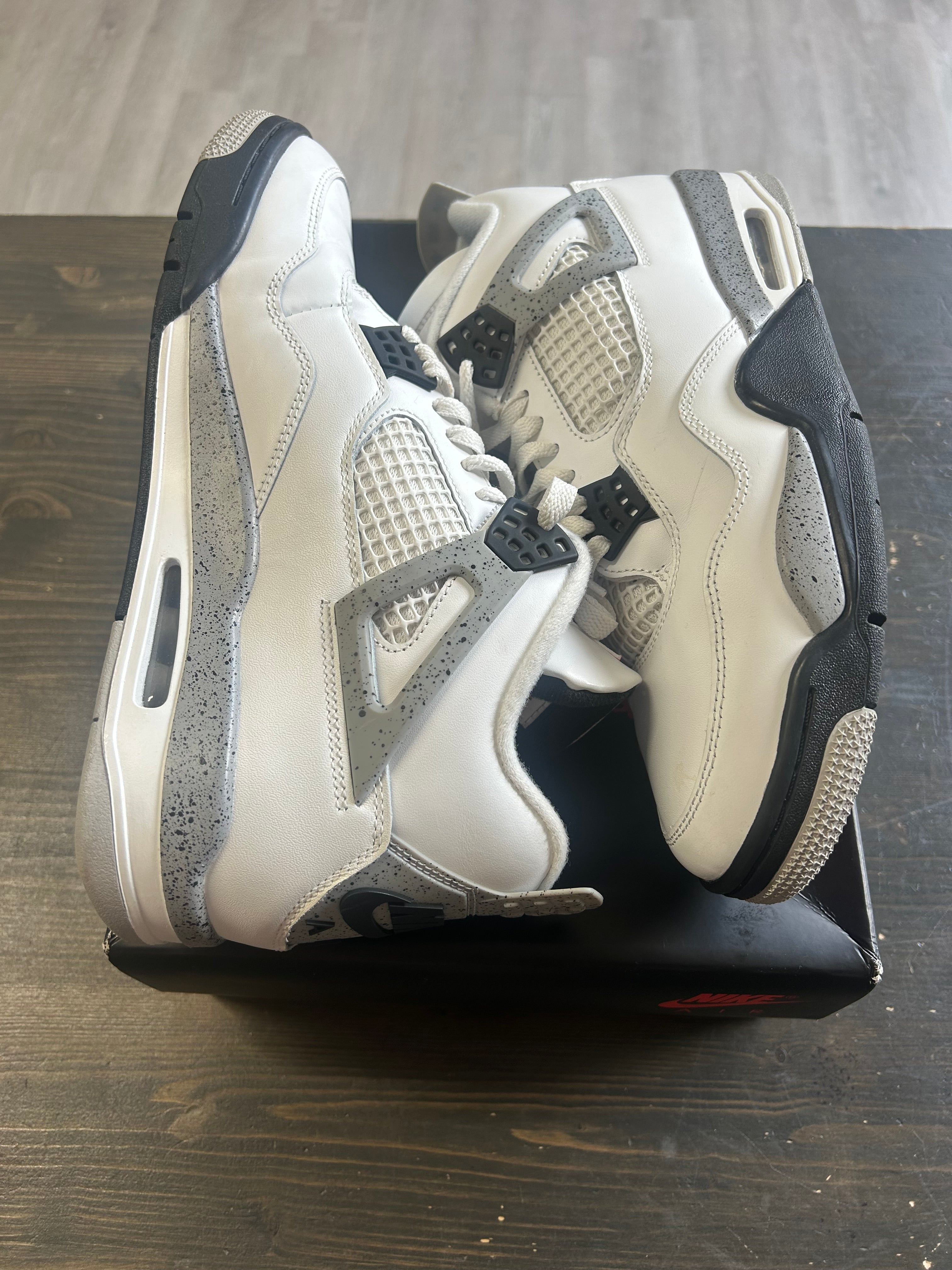 Pre-Owned Air Jordan 4 Retro White Cement