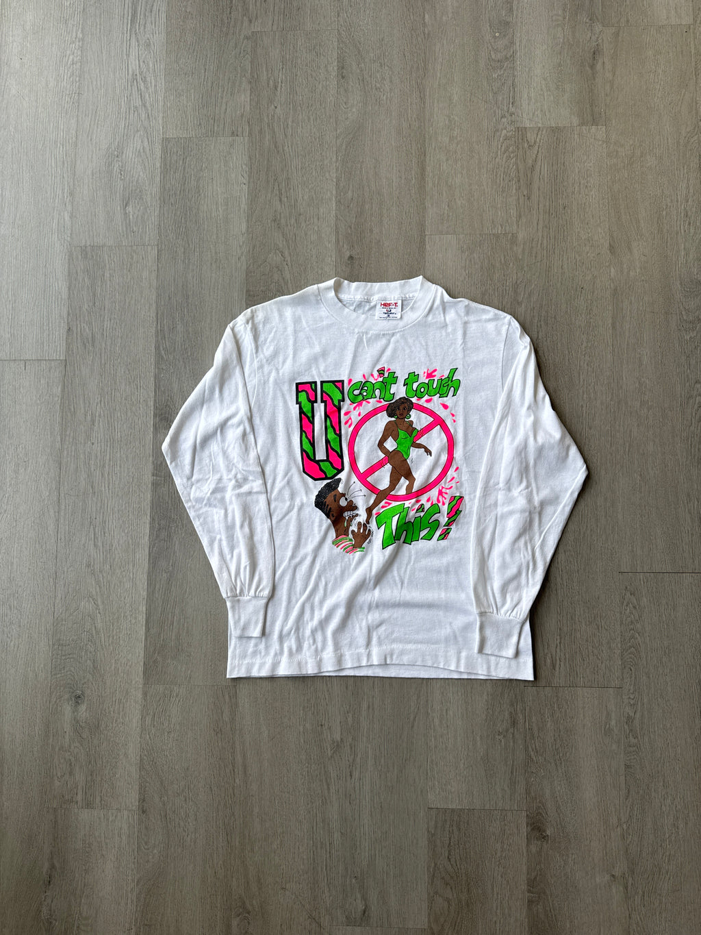 Vintage 90s Black Bart Simpson U Can’t Touch This Tee