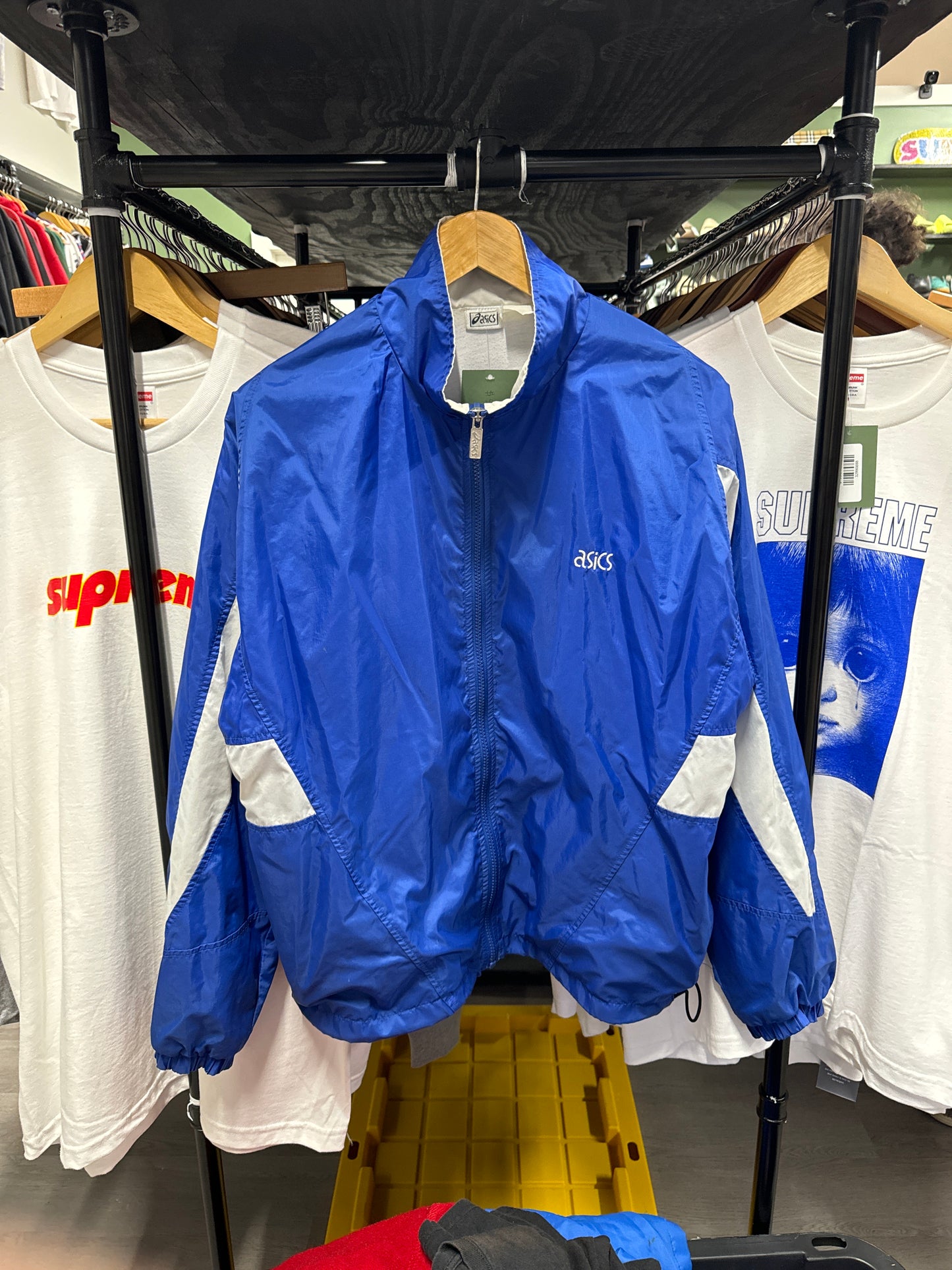 Vintage Asics Windbreaker Zip Up