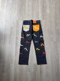 Evisu Japanese Multi Pocket Denim Jeans