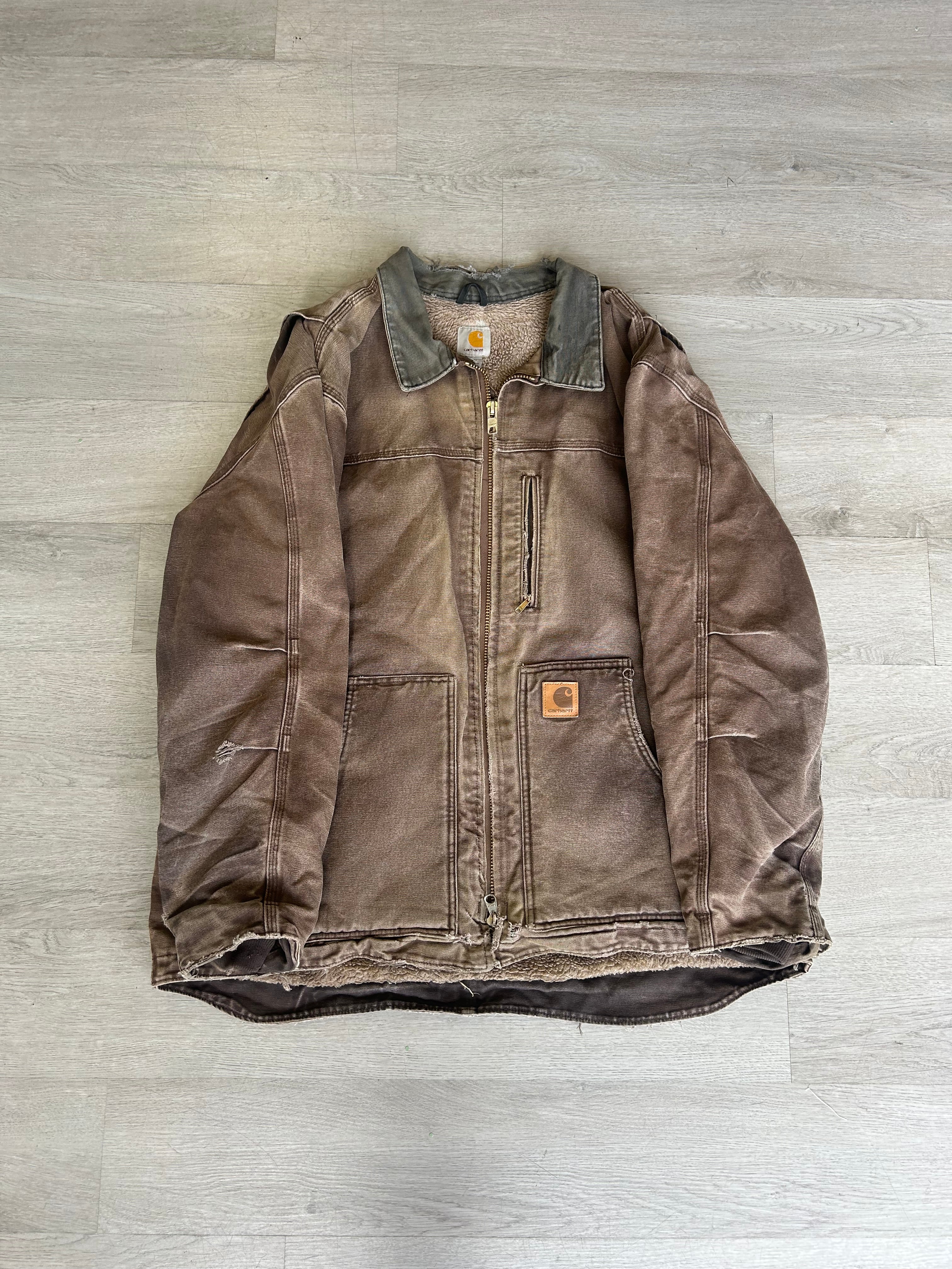 Vintage Carhartt C61 DKB Sandstone Ridge Coat