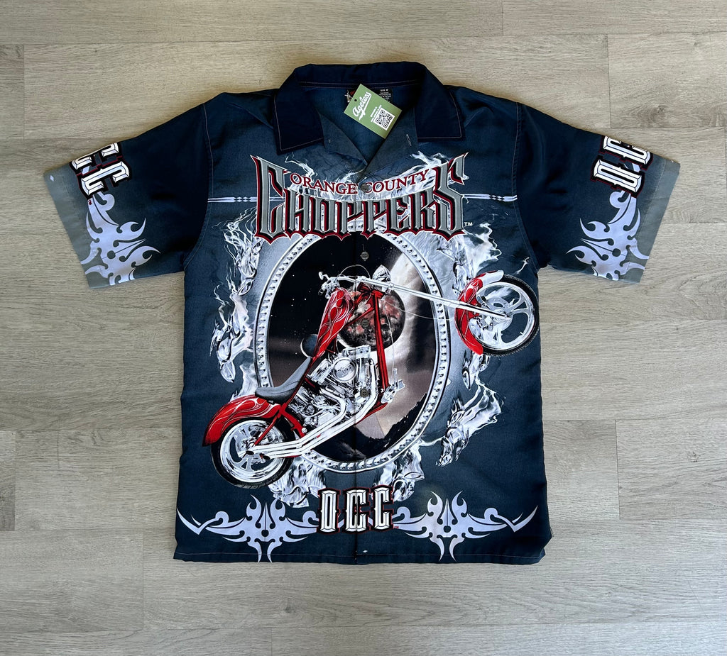 Vintage 2004 Orange County Choppers Button-Up Shirt